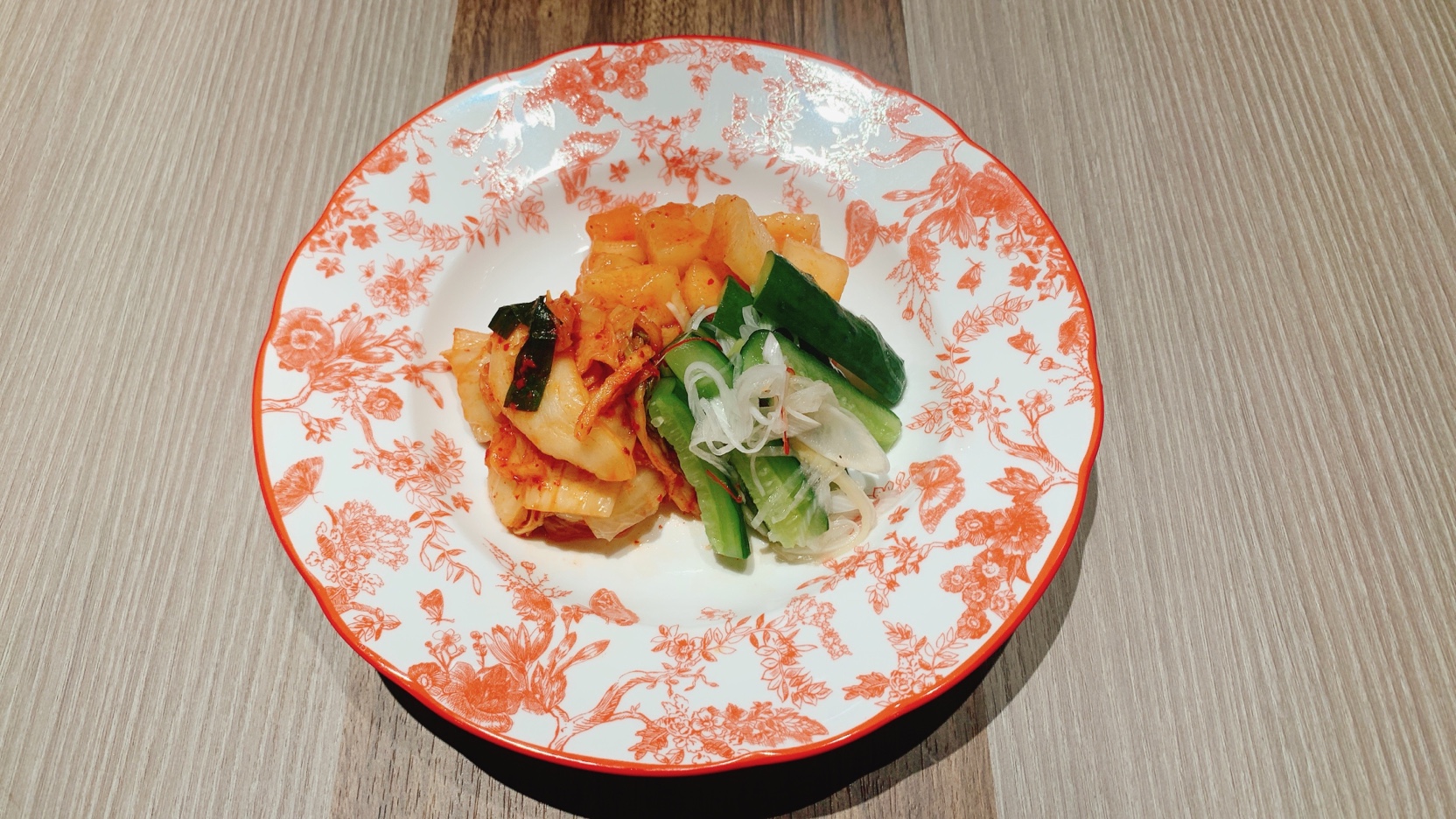 Assortment of kimchi