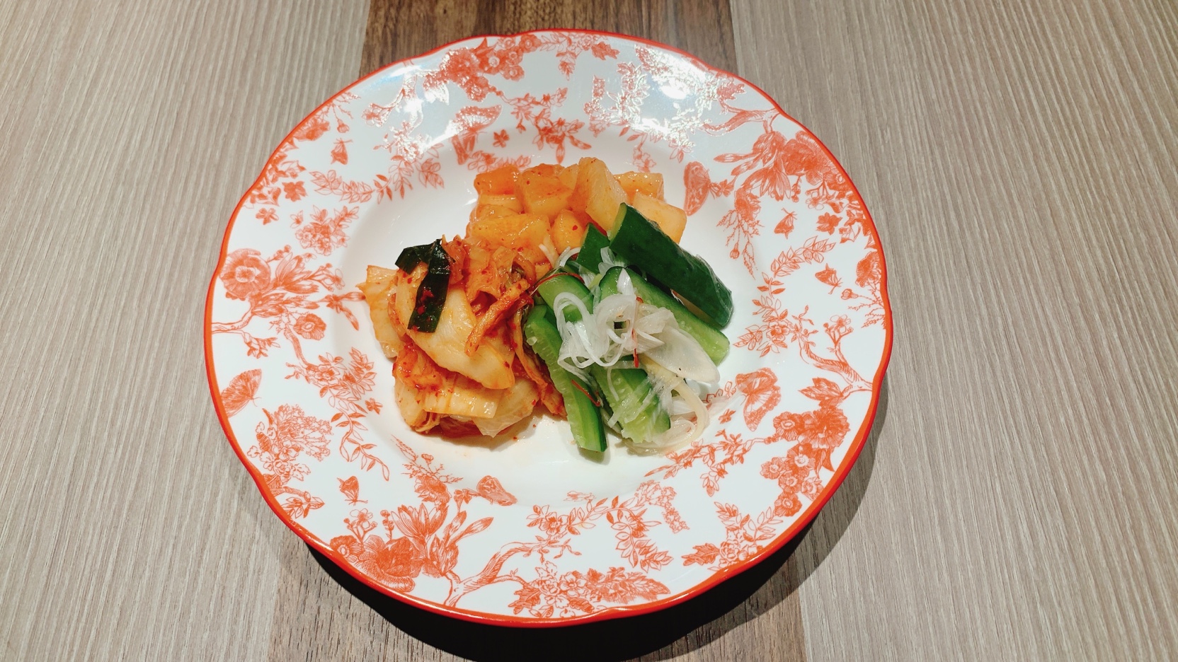 Assortment of kimchi